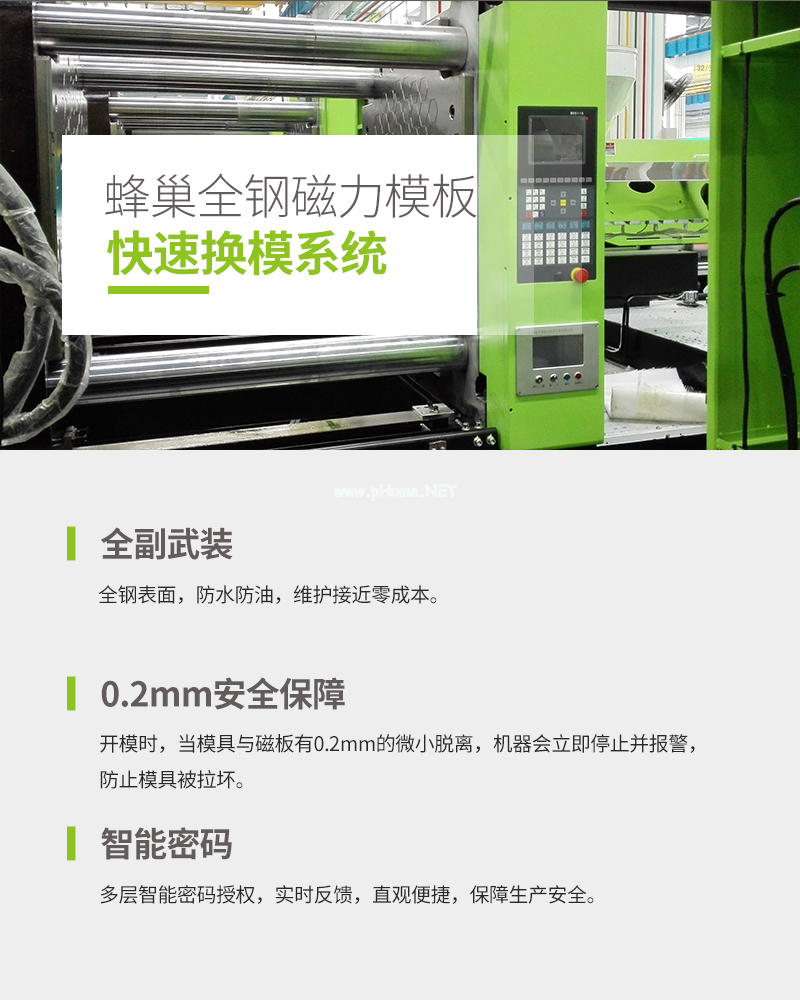 注塑機快速換模系統---千豪磁電品牌