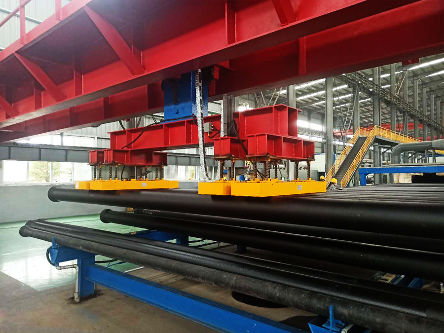 鋼管磁力吊具,吊多根鋼管用電永磁起重器 鋼管磁力吊具,吊多根鋼管用電永磁起重器