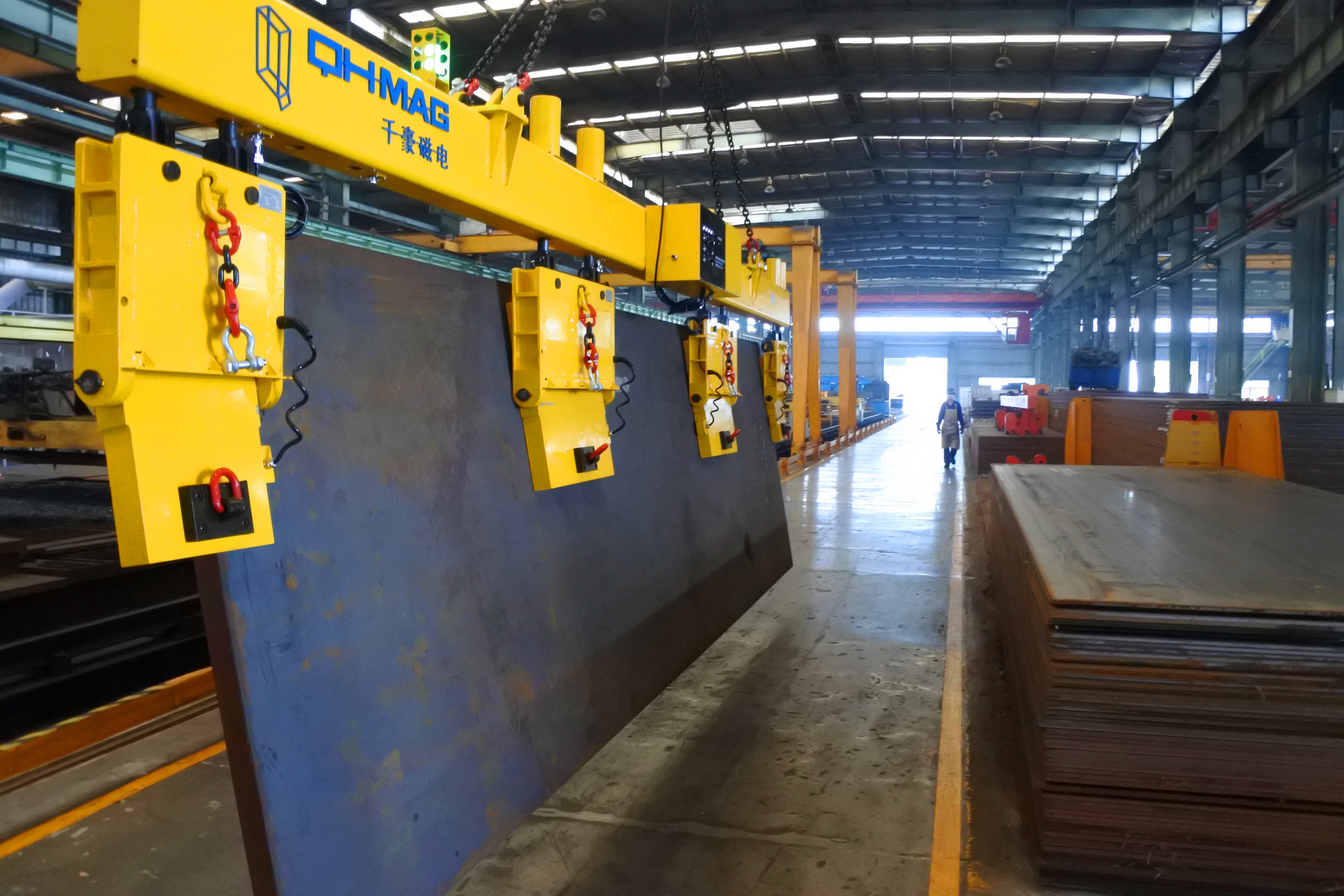 側吊鋼板電永磁起重吊具