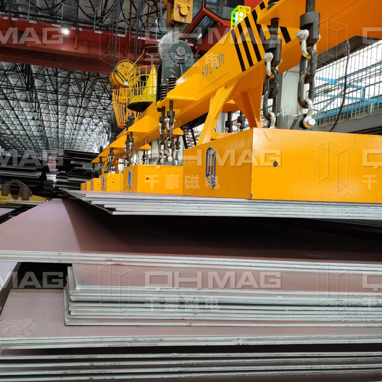 千豪吊鋼板電永磁吊具,鋼板吊具,電永磁吊具,磁力吊具