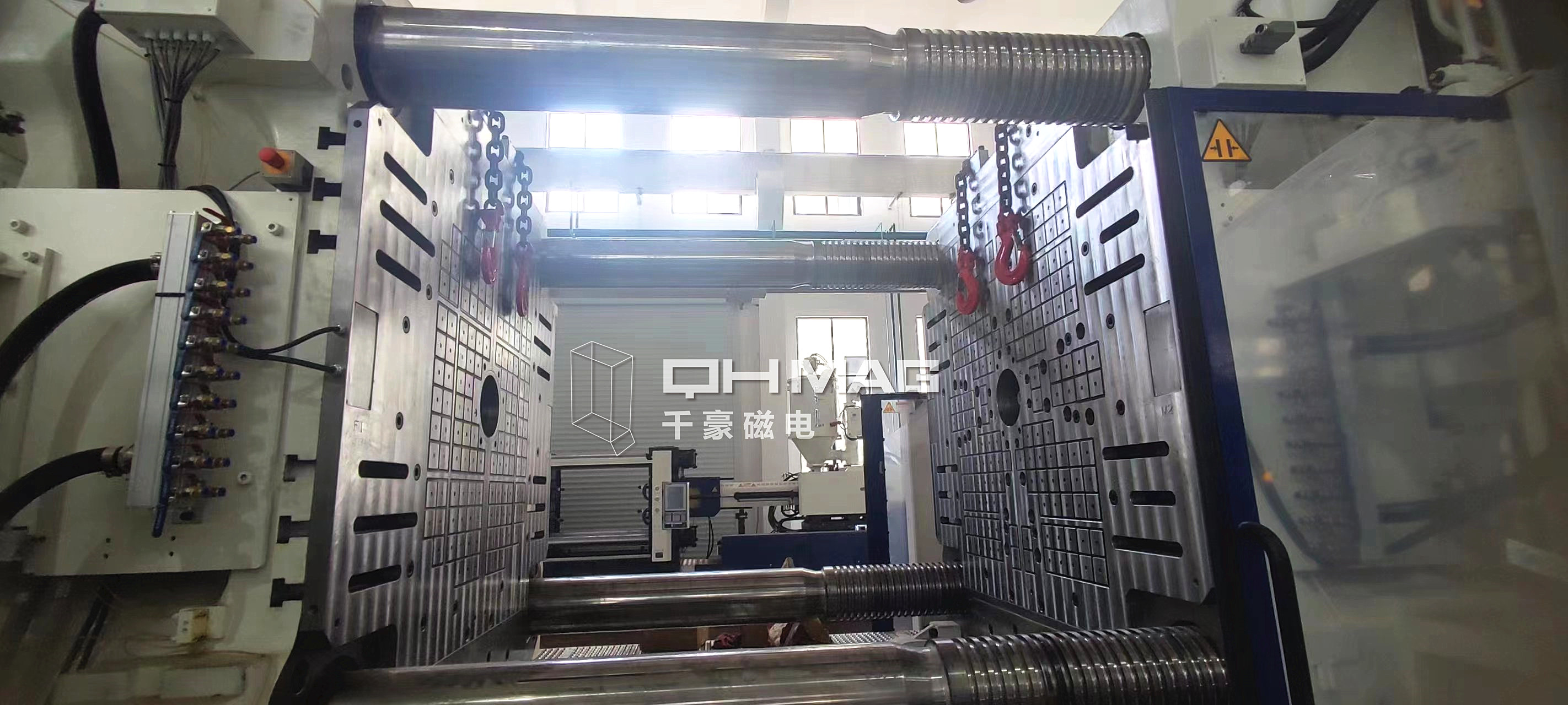 千豪注塑機快速換模系統，磁力模板，電永磁快速換模系統