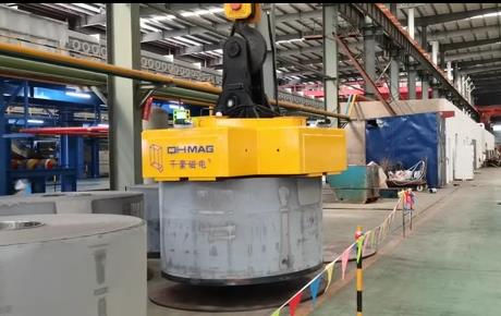 吊鋼卷的吊具，吊鋼卷，鋼卷吊具，電永磁起重器，起重電永磁鐵